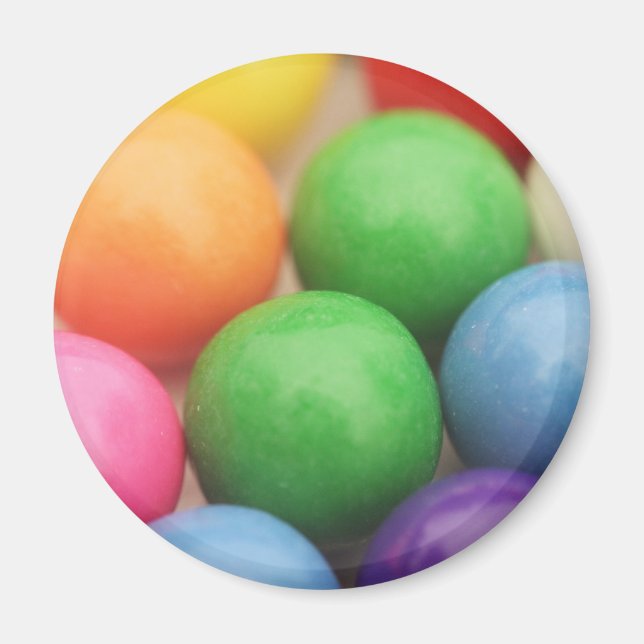 Gummiballmagnet Magnet (Vorne)