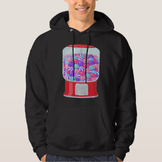 Gummiballmaschine mit Gummibogen-Gummibogen auf Ra Hoodie