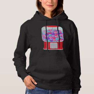 Gummiballmaschine mit Gummibogen-Gummibogen auf Ra Hoodie