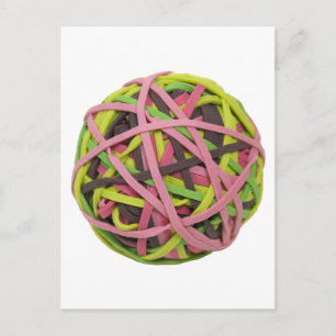 GummibandBall042310 Postkarte