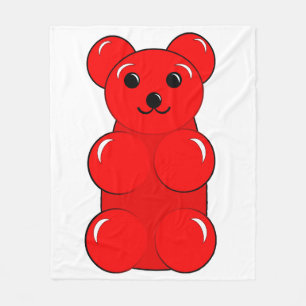 Gummibär Fleecedecke