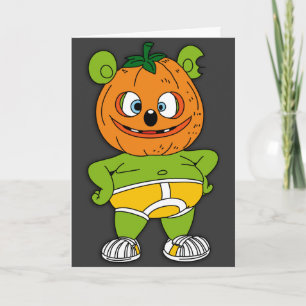 Gummibär Jack-O-Lantern Halloween Card Karte