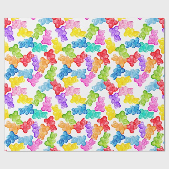 Gummibären von LAD Geschenkpapier (Saum)