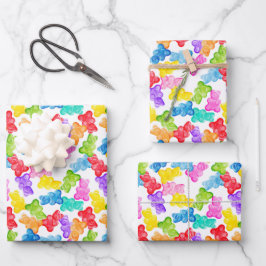 Gummibären von LAD Geschenkpapier Set