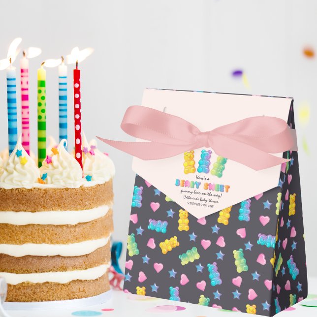 Gummibärenbärendusche aus Gelee Candy Baby Geschenkschachtel (Von Creator hochgeladen)