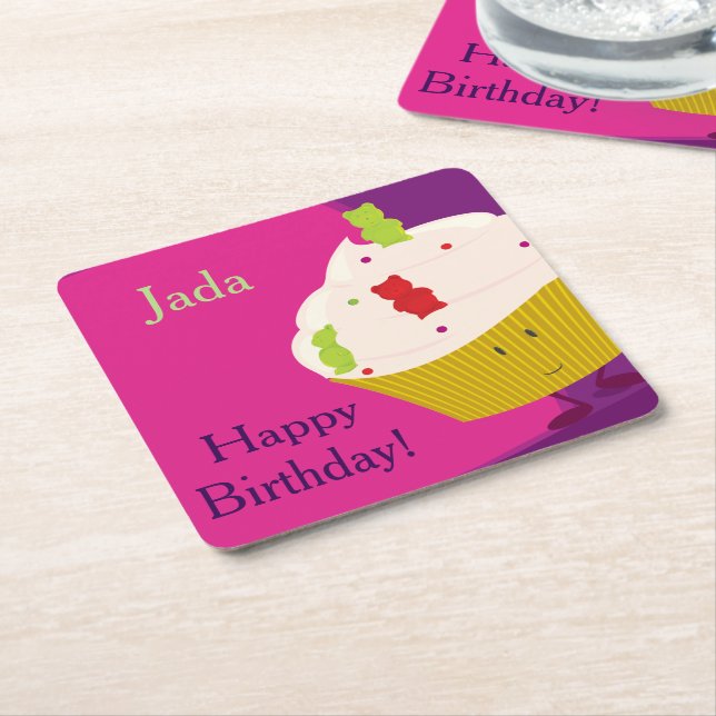 Gummibärenkuchen | UNTERSETZER (angewinkelt)