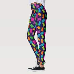 Gummibärmuster Leggings