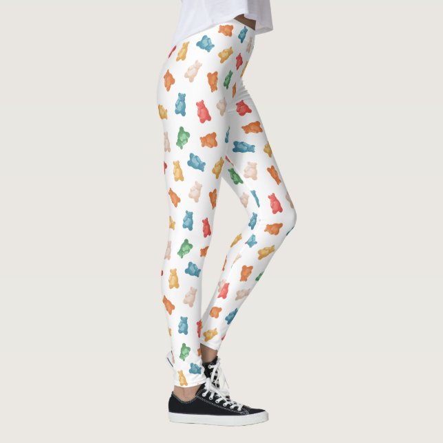 Gummibärmuster Leggings (Rechts)