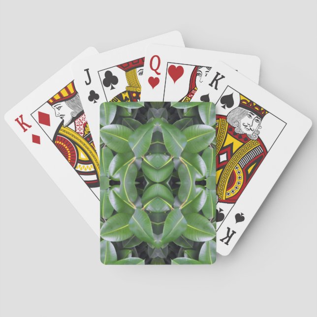 Gummibaummuster Spielkarten (Rückseite)