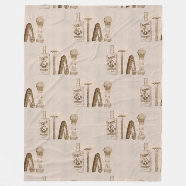 Gummidecke Fleecedecke (Vorderseite)