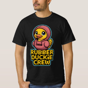 Gummiduckie-Crew - Pixel Kawaii-Matching-Design T-Shirt