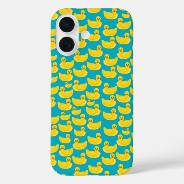 Gummiente Case-Mate iPhone Hülle (Rückseite)