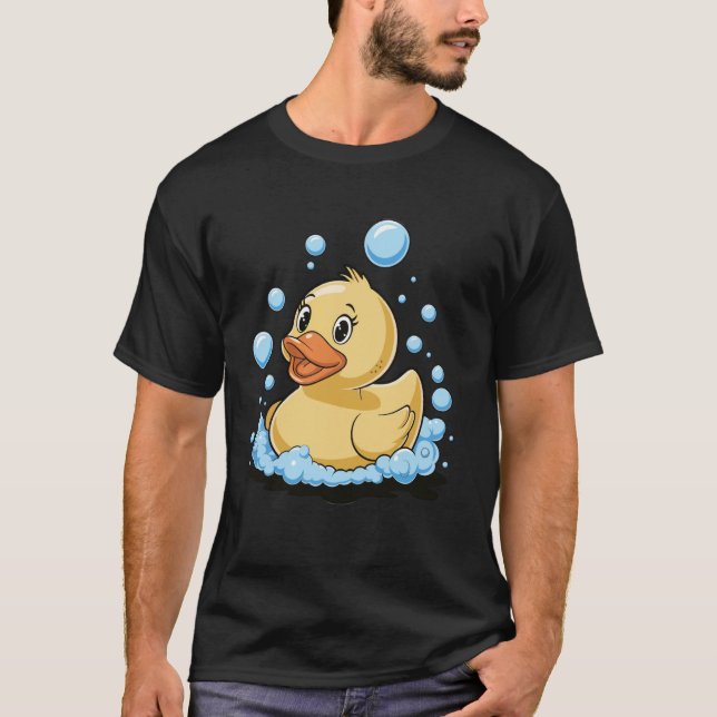Gummiente Gelbe Badeente T-Shirt (Vorderseite)
