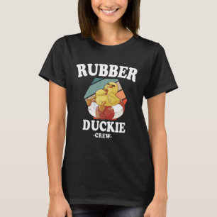 Gummiente Gelbe Entchen-Crew Badeenten Küken T-Shirt