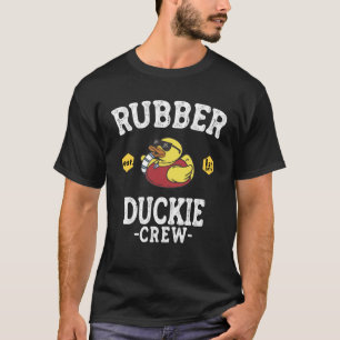 Gummiente Gelbe Enten Crew Badeenten Küken T-Shirt