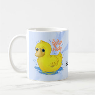 Gummiente kaffeetasse