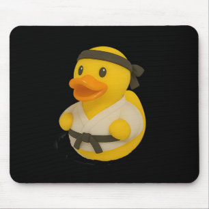 Gummiente Karate Ente Enten Männer Frauen Kinder Mousepad