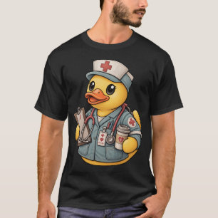 Gummiente Krankenschwester Vintage Edition T-Shirt