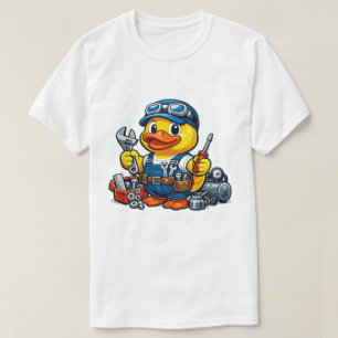Gummiente Mechaniker T-Shirt