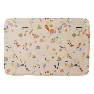 Gummiente Moderne Terrazzo  Badematte