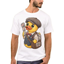 Gummiente Papierjunge Vintage Edition