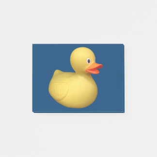 Gummiente Post-it Klebezettel