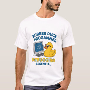 Gummiente Programmierer Lustiges Debugging Essenti T-Shirt