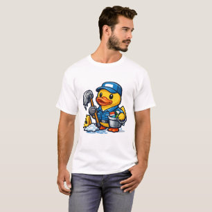 Gummiente Reinigungskraft T-Shirt