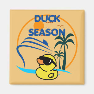 Gummiente Saison Magnet