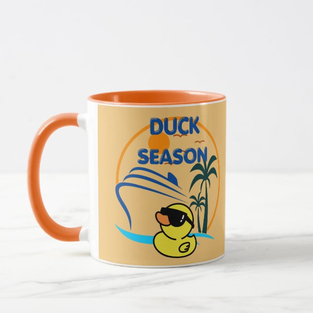 Gummiente Saison Tasse (Links)