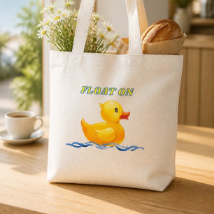 Gummiente Schwimm auf Jumbo-Tasche Jumbo Stoffbeutel
