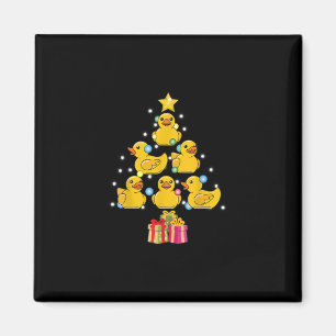 Gummiente Weihnachtsbaum Duckie Quack Weihnachten Magnet