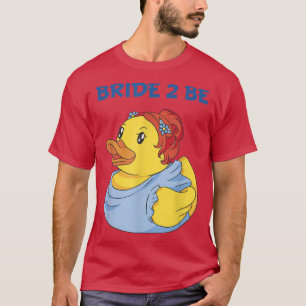 Gummienteil Party Damen Hennen Nacht Kostüm Braut  T-Shirt