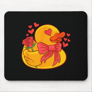 Gummienteilchen Valentinstag Gummienteilchen T-Shi Mousepad
