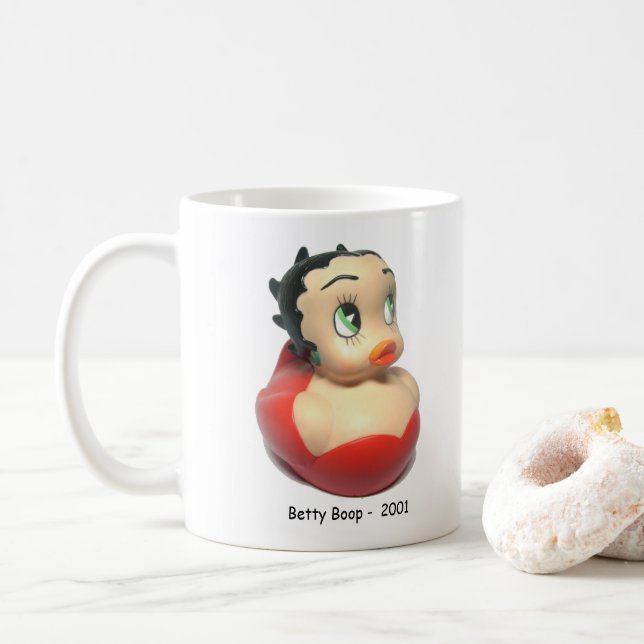 Gummienten-Betty- BoopTasse Kaffeetasse (Mit Donut)