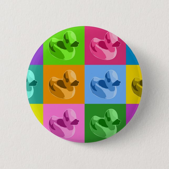 Gummienten Button (Vorderseite)