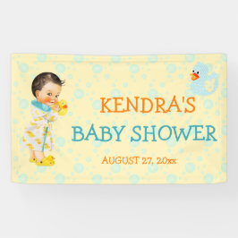 Gummienten-Ducky Blasen-Geschlechts-neutrales Gelb Banner