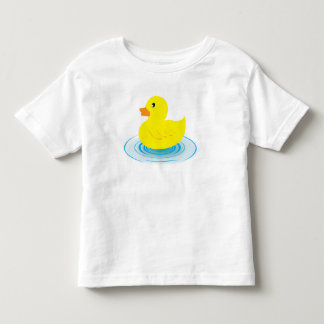 Gummienten-Kleinkind-Rüsche-T-Shirt Kleinkind T-shirt