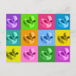 Gummienten Postkarte