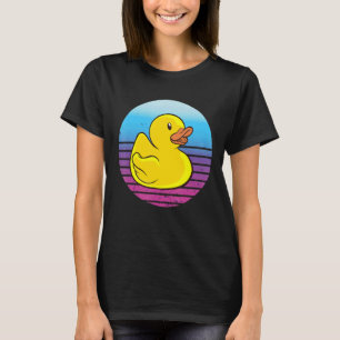 Gummienten-Schatz Gelbe Gummienten Retro-Vintage T-Shirt