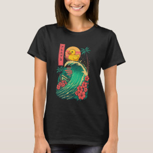 Gummienten-Surfing Japanisch T-Shirt