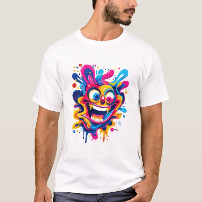 Gummigoo, gummigoo tadc, gummigoo x pomni T-Shirt (Vorderseite)