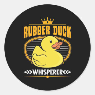 Gummiherde Whisperer Runder Aufkleber