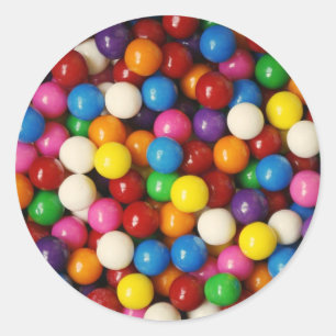 Gummikleber Runder Aufkleber