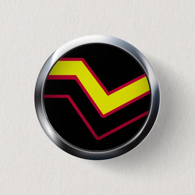 GUMMILATEX-STOLZMEDAILLON BUTTON (Vorderseite)