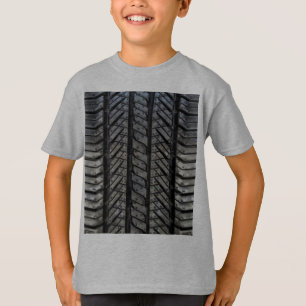 Gummireifen Automobiltextur T-Shirt