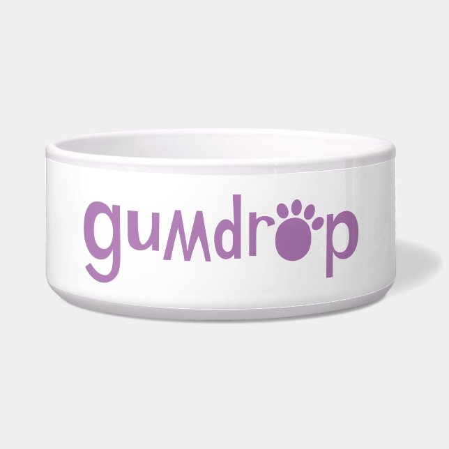 Gummischale Napf (Vorderseite)