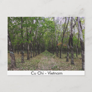Gummiwald - Cu Chi - Vietnam Postkarte
