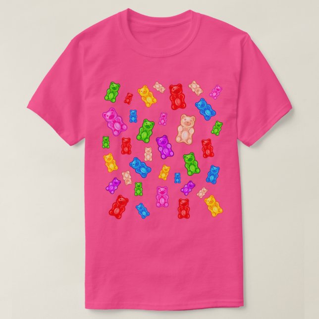 Gummy Bären Candy Mix T-Shirt (Design vorne)