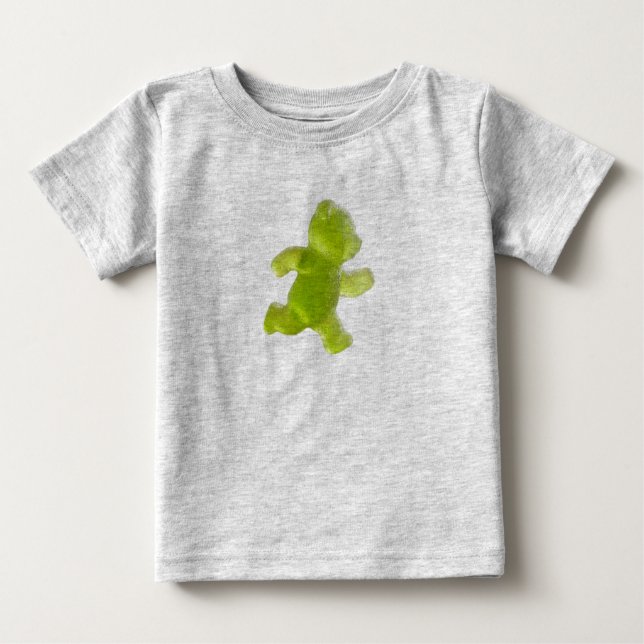 Gummy Bear on the Run - Sweet & Cool Baby Bodysuit Baby T-shirt (Vorderseite)